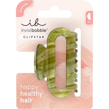 Invisibobble Clipstar Evergreen Hair Clip - Medium Hair Claw