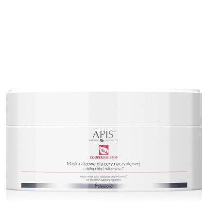 Apis Couperose-Stop Algal Mask For Capillary Skin With Wild Rose And Vitamin C 100g