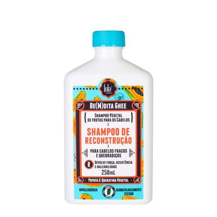 Lola Cosmetics Lola Bemdita Ghee Shampoo Reconstruction Papaya And Vegetable Keratin 250ml
