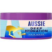 Aussie Deep Hydration Vegan Mask Intensive Moisture for Very Dry, Thick, and Curly Hair with Avocado, Jojoba, and Macadamia Oil 450ml