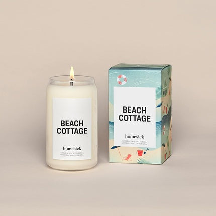 Homesick Beach Cottage Premium Scented Candle 400ml