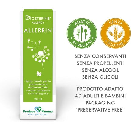 Prodeco Pharma Biosterine Allergy Allerrin Nasal Spray 20ml