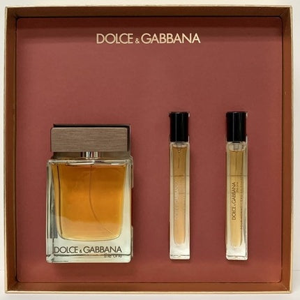 Dolce & Gabbana The One Fragrance 3 Piece Gift Set 3.3 Oz / 100ml