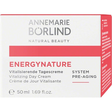 Annemarie Börlind EnergyNature Vitalizing Day Cream 50ml for Normal to Dry Skin - Protects Skin's Collagen & Provides Moisture