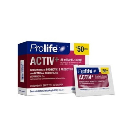 Zeta Farmaceutici Prolife Activ+ Probiotic Supplement 10 Sachets