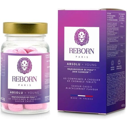 Absolu + Young Skin Rejuvenator 60 Tablets - Reborn Hair, Skin & Nails
