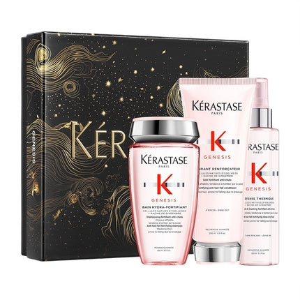 Genesis Hair Care Set: Shampoo 250ml, Conditioner 200ml, Thermal Milk 150ml