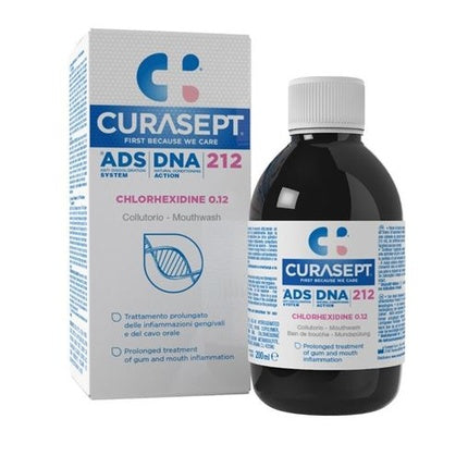 Curasept Curasept Ads 212 Oral Rinse For Relief From Irritations 0.12% Chlorhexidine 200ml