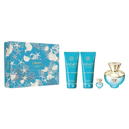 Versace Eros Flame Pour Homme Gift Set Eau De Parfum Spray 100ml Shower Gel 150ml Eau De Parfum 5ml