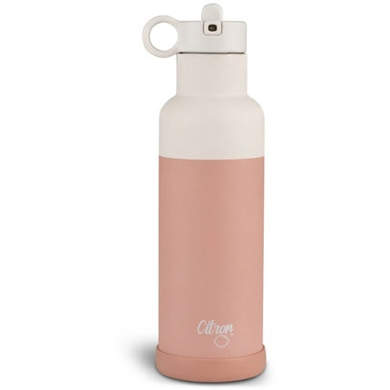 Citron Water Bottle 500 ml (Stainless Steel) - Blush Pink
