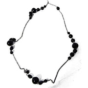 Debby Collana Nera Pearl Clay