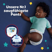 Pampers Night Diapers Pants Size 4 (9kg-15kg) Baby-Dry Monthly Box 180 Pants Size 4 180 Pieces New