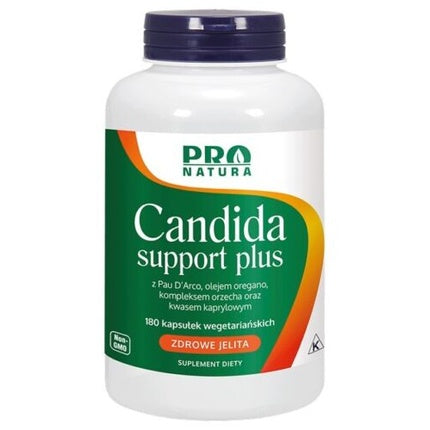 NOW Pro Nature Candida Support Plus 180 Capsules for Gut Health