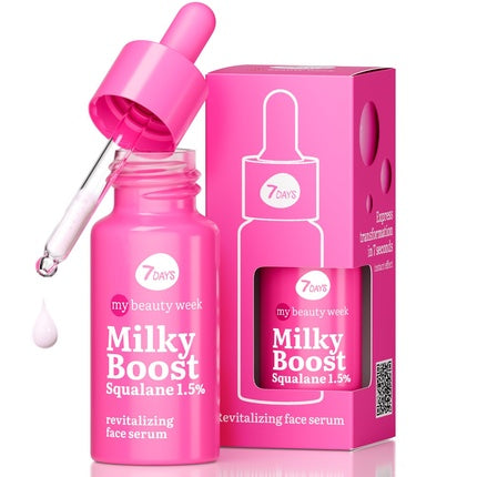 7Days Revitalizing Face Serum with Squalane - Anti-Aging Korean Skincare - Moisturizing Serum for Skin Repair and Restoration