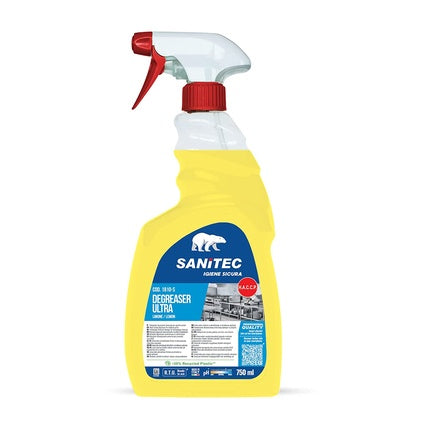 Sanitec Ultra Degreaser, Lemon, 750 Ml Spray