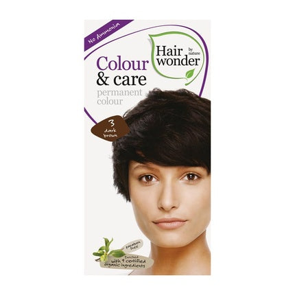 Hairwonder Hairwonder Colour & Care 3 Dark Brown
