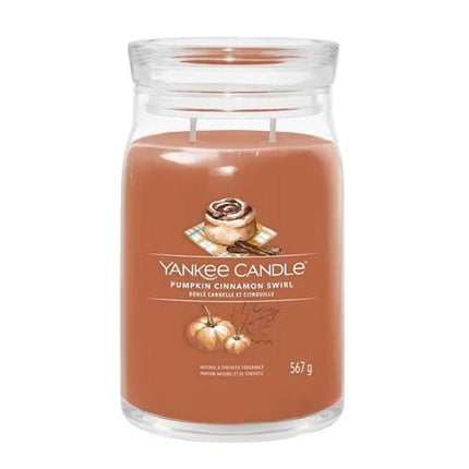 Yankee Pumpkin And Cinnamon Candle Jar 567g