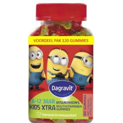 Dagravit Kids Extra Vitaminions 6+ Gums - Essential Vitamins For Children Aged 6 And Above