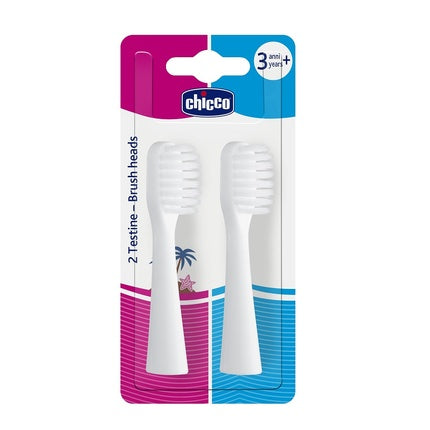 Chicco Electric Toothbrush Heads For Children 36 Months