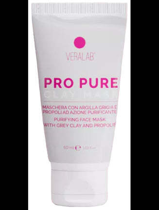 Veralab Pro Pure Clay Mask Purifying And Rebalancing Face Mask - 50 Ml
