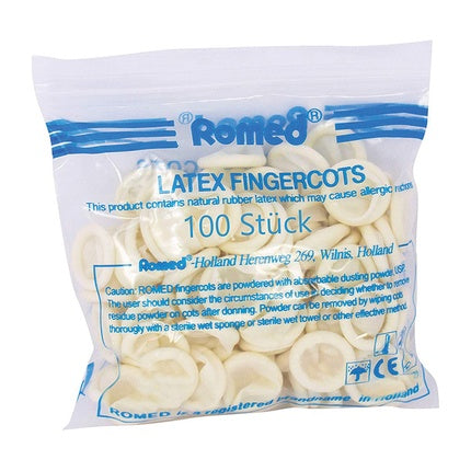 Romed Finger Condoms Latex Medium