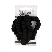 Eurostil Black Hair Ties 1 Unit