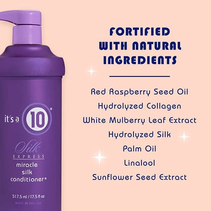 It's a 10 Haircare Silk Express Miracle Silk Conditioner 17.5 fl. oz.