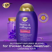 Ogx Thick & Full Biotin & Collagen Conditioner Nutrient-Rich