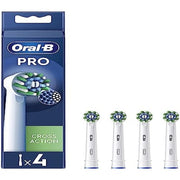 Oral-B Pro Cross Action Toothbrush Heads - Pack of 4