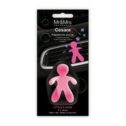Mr & Mrs Fragrance Cesare Car Air Freshener Citrus Musk 1 Pc