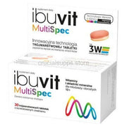 Ibuvit Multispec Multivitamin Supplement 30 Tablets