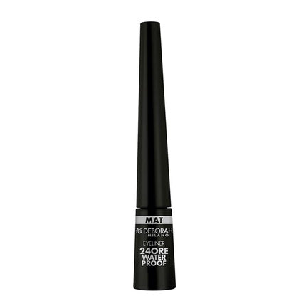 Deborah Milano Eyeliner 24 Hours Waterproof Long Lasting Transfer-proof Matte Finish Ultra Precision Black 2.9g