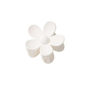 Ecarla Flower Hair Clip Xl, White