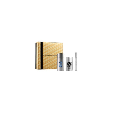 Carolina Herrera C.H. 212 Men Eau De Toilette Spray 100 Ml Set