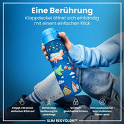 Ion8 Drinking Bottle 500ml Leak-Proof One-Hand Opening Secure Locking