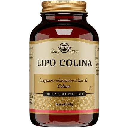 Solgar Lipo Cholin Liver Function 100 Plant Capsules