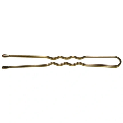 Shophair Wavy/Curly Hairpins Kifix Bronze 7cm 500g