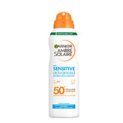 Garnier Ambre Solaire Sensitive Advanced Face Mist Spf 50 150 Ml For Light Sensitive Skin
