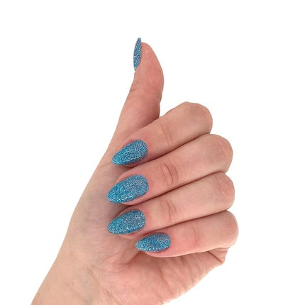Layla Cosmetics Laylagel Polish Color Blue Glitter 0.01L
