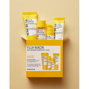SOME BY MI Yuja Niacin Anti Blemish Starter Kit Cleanser 1.01 oz Toner 1.01 oz Serum 0.33 oz Cream 0.70 oz