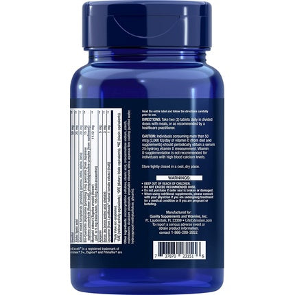 Life Extension Two-Per-Day Tablets 60 Tabs X 2 - 120 Tablets