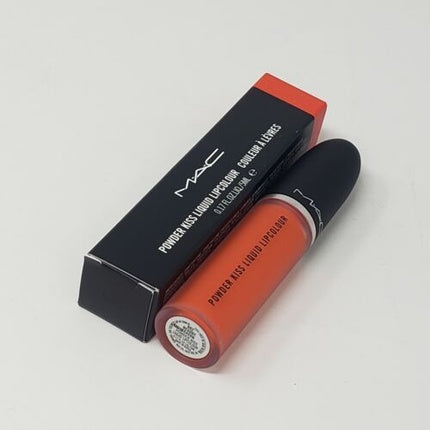 New Authentic MAC Powder Kiss Liquid Lipcolour 992 Resort Season