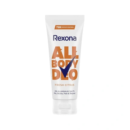 Rexona Rexona Fresh Citrus Unisex Body Cream Deodorant 75ml