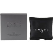 Culti THÉ Sencha Green Tea Fragrance Sachet 8.5x8x2.7 cm - Black Fabric