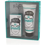 Mr Perfect & Friends Mr Smooth Body Care Gift Set with Soap 150g and Hair & Body Wash 100ml Black Pepper and Ginger