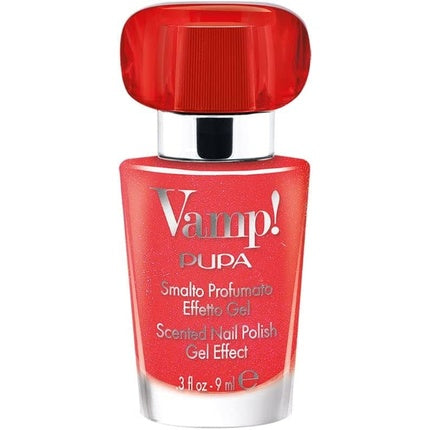 Pupa Vamp! Scented Gel Effect Nail Polish 213 Pop Coral