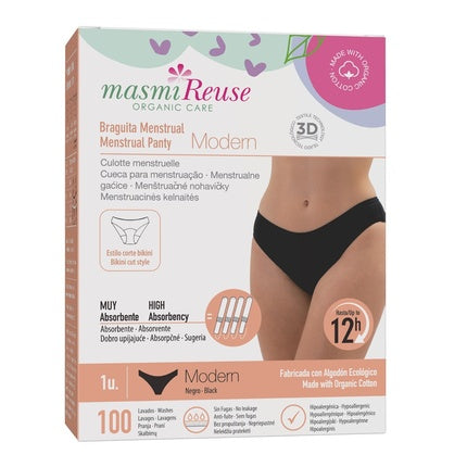 Masmi Reuse Modern Menstrual Underwear Size Xl - 1 Piece