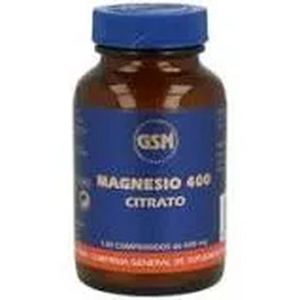 Gsn Magnesium 400 120 Tablets Dietary Supplement