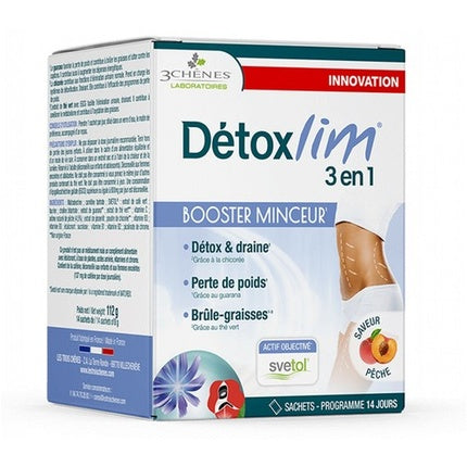 Les 3 Chenes Detoxlim 3-in-1 Food Supplement Booster 14 Sachets