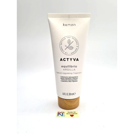 Kemon Activa Balance Clay Sebum-Regulating Treatment 200ml